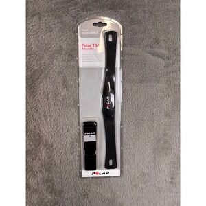 Polar T34 Heart Rate Transmitter and Chest Strap Set Black 392027802 New